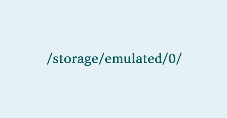 ¿Qué es /storage/emulated/0/? ¿Cómo acceder a él?